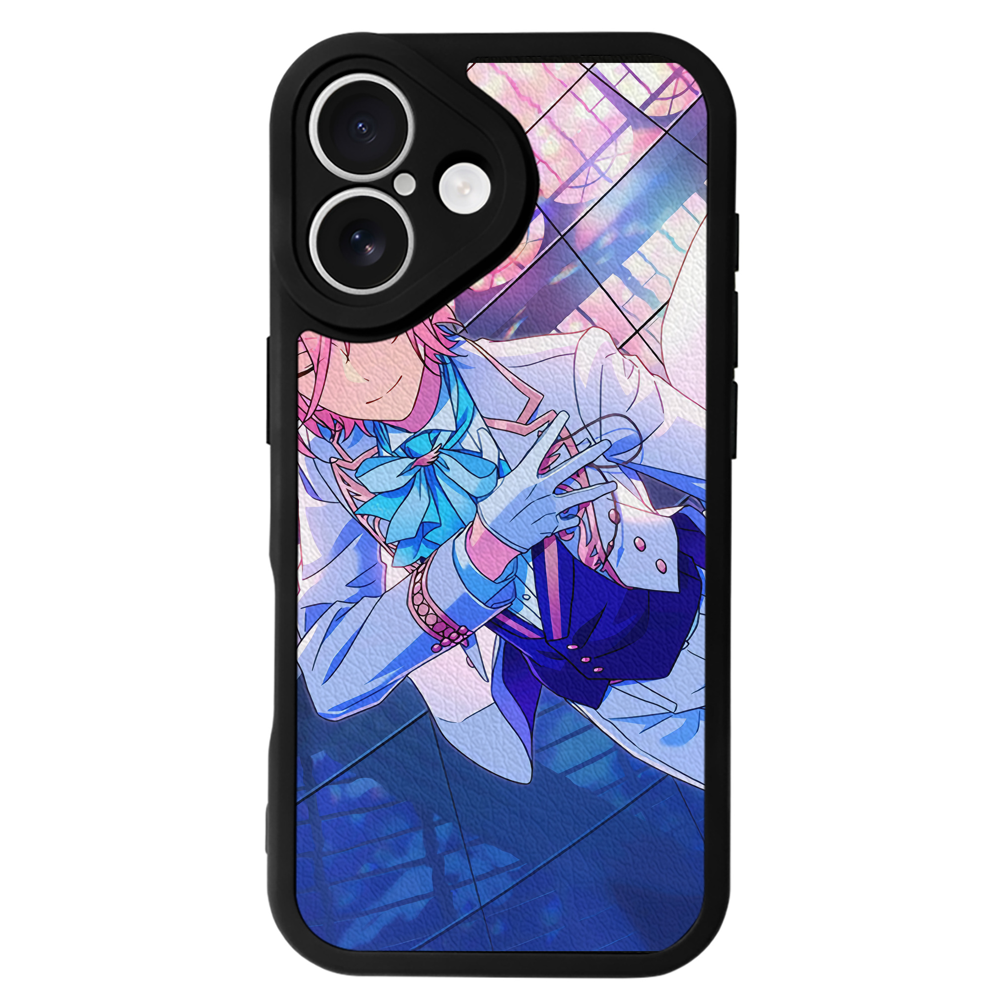 （画像用） あんさんぶるスターズ! Ensemble Stars 【iPhone 16シリーズ対応】シリコンスマホケース（レザー調） 材質：シリコン